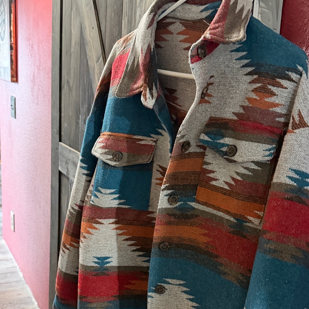 Southwestern Patterned Jacket - image 1